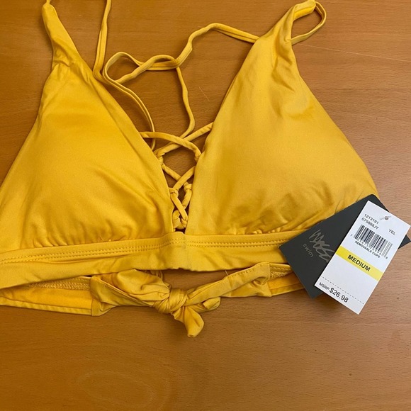 Mossimo Splash Lace- Up Bikini Top - Picture 3 of 3